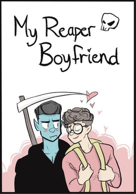 My reaper boyfriend paperback book gay comic lgbt graphic novel husband and husband books Aaron ferrara book